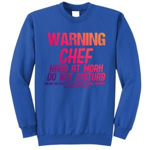 Chef Funny Joke Gift Sweatshirt