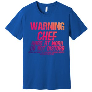 Chef Funny Joke Gift Premium T-Shirt