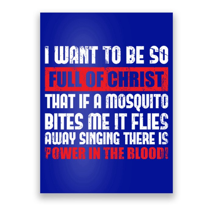 Christian Faith Jesus Devotee Christianity Funny Prayer Gift Poster