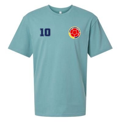 Colombia Flag Jersey Futbol Soccer Franela Colombia Sueded Cloud Jersey T-Shirt