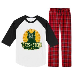 Cats For Jill Stein For President Teess Green Usa Raglan Sleeve Pajama Set