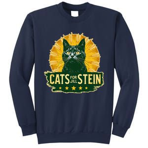 Cats For Jill Stein For President Teess Green Usa Sweatshirt