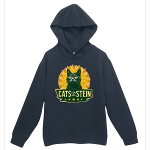 Cats For Jill Stein For President Teess Green Usa Urban Pullover Hoodie