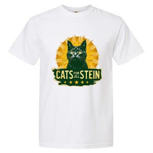 Cats For Jill Stein For President Teess Green Usa Garment-Dyed Heavyweight T-Shirt