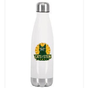 Cats For Jill Stein For President Teess Green Usa Stainless Steel Insulated Water Bottle