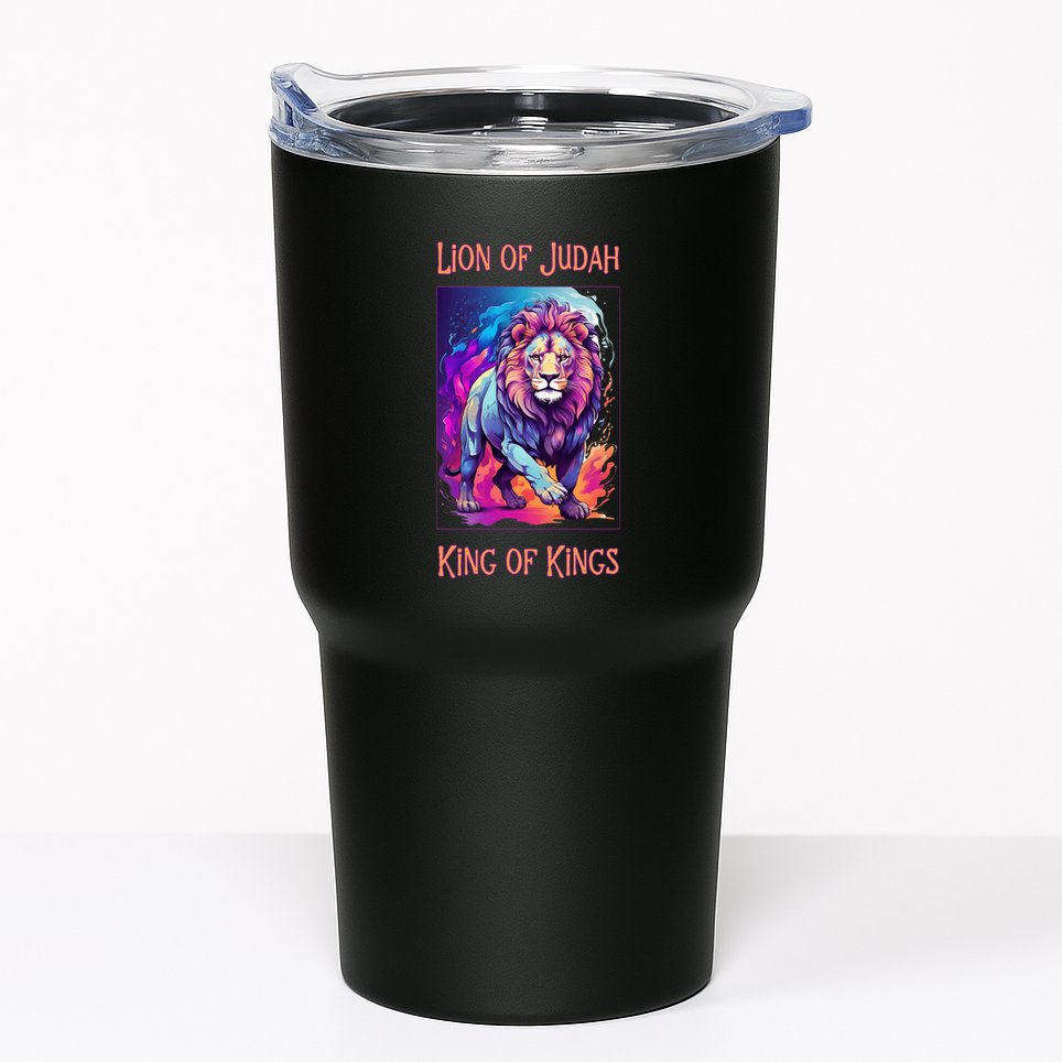 Christian Faith Jesus Christ Lion Of Judah Tumbler