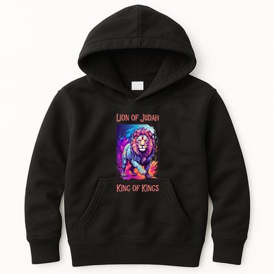 Christian Faith Jesus Christ Lion Of Judah Kids Hoodie