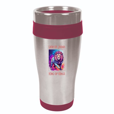 Christian Faith Jesus Christ Lion Of Judah 16oz Travel Tumbler