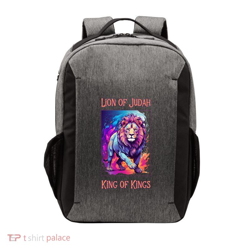 Christian Faith Jesus Christ Lion Of Judah Vector Backpack