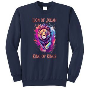 Christian Faith Jesus Christ Lion Of Judah Sweatshirt