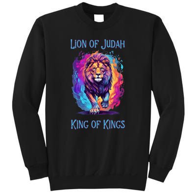 Christian Faith Jesus Christ Lion Of Judah Sweatshirt