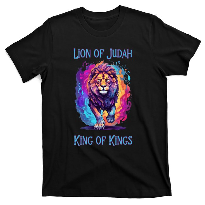 Christian Faith Jesus Christ Lion Of Judah T-Shirt