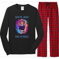 Christian Faith Jesus Christ Lion Of Judah Long Sleeve Pajama Set