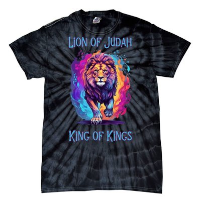 Christian Faith Jesus Christ Lion Of Judah Tie-Dye T-Shirt