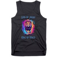 Christian Faith Jesus Christ Lion Of Judah Tank Top