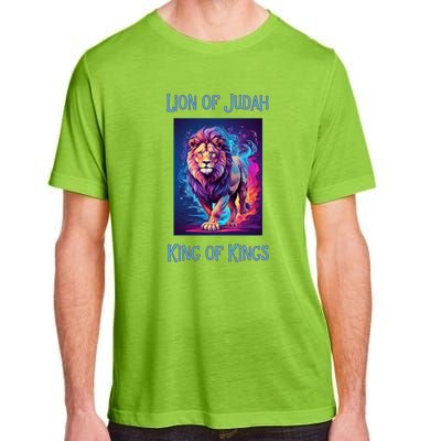 Christian Faith Jesus Christ Lion Of Judah Adult ChromaSoft Performance T-Shirt