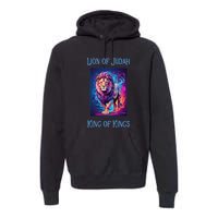 Christian Faith Jesus Christ Lion Of Judah Premium Hoodie