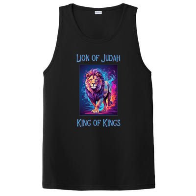 Christian Faith Jesus Christ Lion Of Judah PosiCharge Competitor Tank