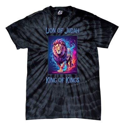 Christian Faith Jesus Christ Lion Of Judah Tie-Dye T-Shirt