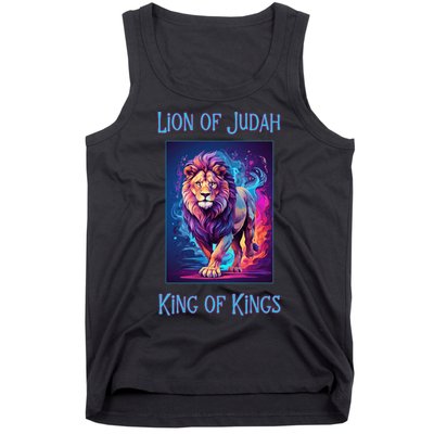 Christian Faith Jesus Christ Lion Of Judah Tank Top