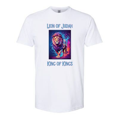 Christian Faith Jesus Christ Lion Of Judah Softstyle CVC T-Shirt