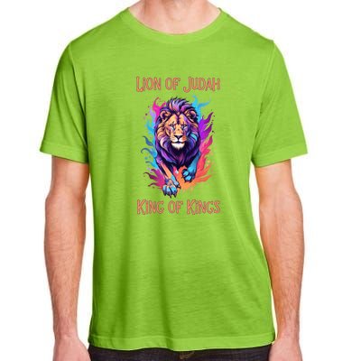 Christian Faith Jesus Christ Lion Of Judah Adult ChromaSoft Performance T-Shirt