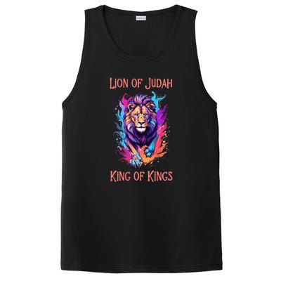 Christian Faith Jesus Christ Lion Of Judah PosiCharge Competitor Tank