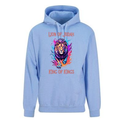 Christian Faith Jesus Christ Lion Of Judah Unisex Surf Hoodie