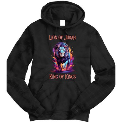 Christian Faith Jesus Christ Lion Of Judah Tie Dye Hoodie