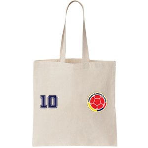 Colombia Flag Jersey Futbol Soccer Franela Colombia Tote Bag