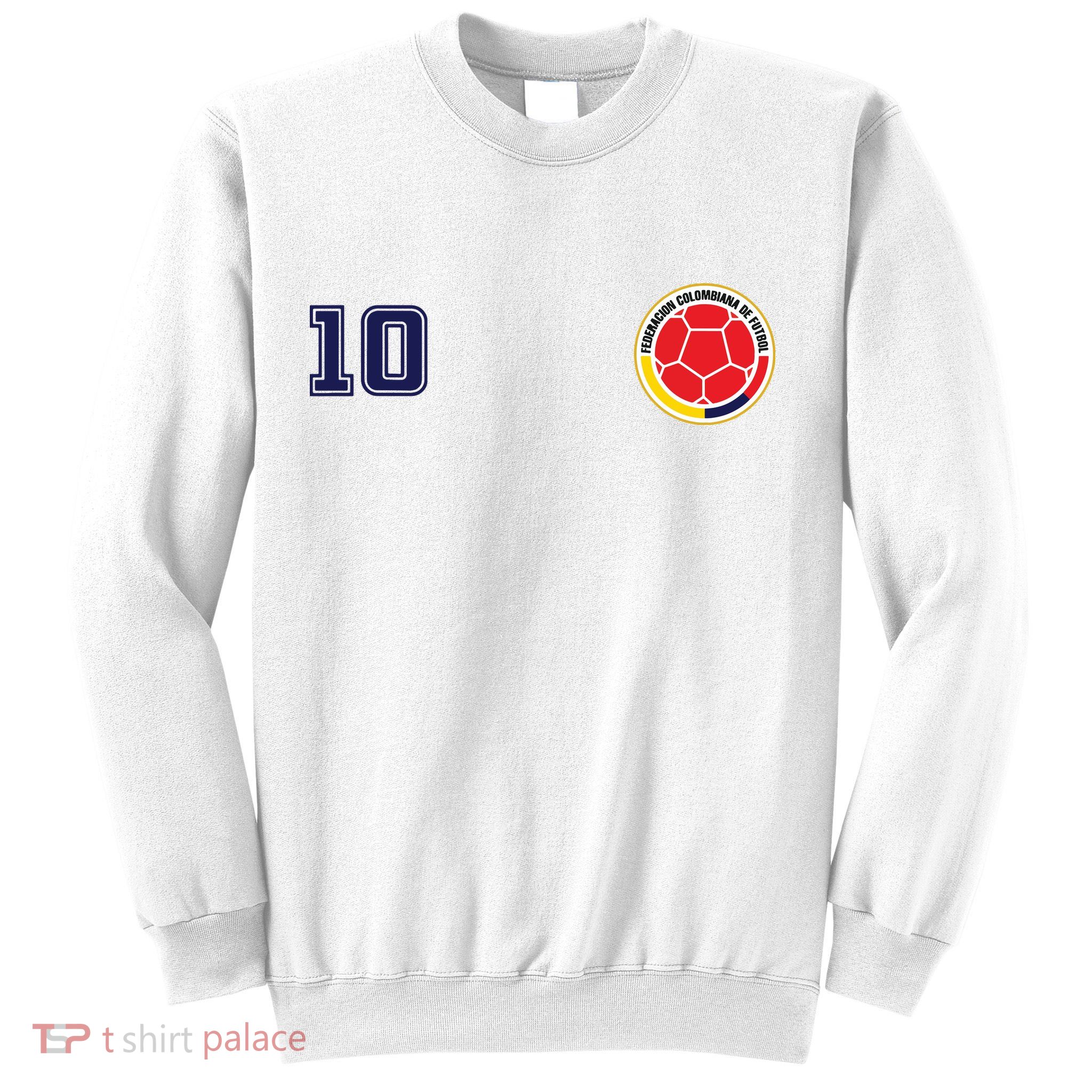 Colombia Flag Jersey Futbol Soccer Franela Colombia Sweatshirt