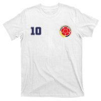 Colombia Flag Jersey Futbol Soccer Franela Colombia T-Shirt