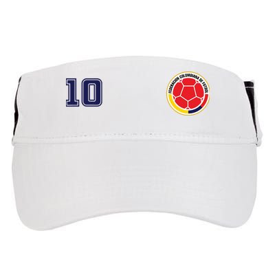 Colombia Flag Jersey Futbol Soccer Franela Colombia Adult Drive Performance Visor