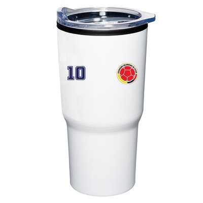 Colombia Flag Jersey Futbol Soccer Franela Colombia Tumbler