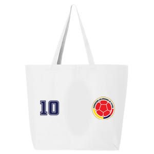 Colombia Flag Jersey Futbol Soccer Franela Colombia 25L Jumbo Tote