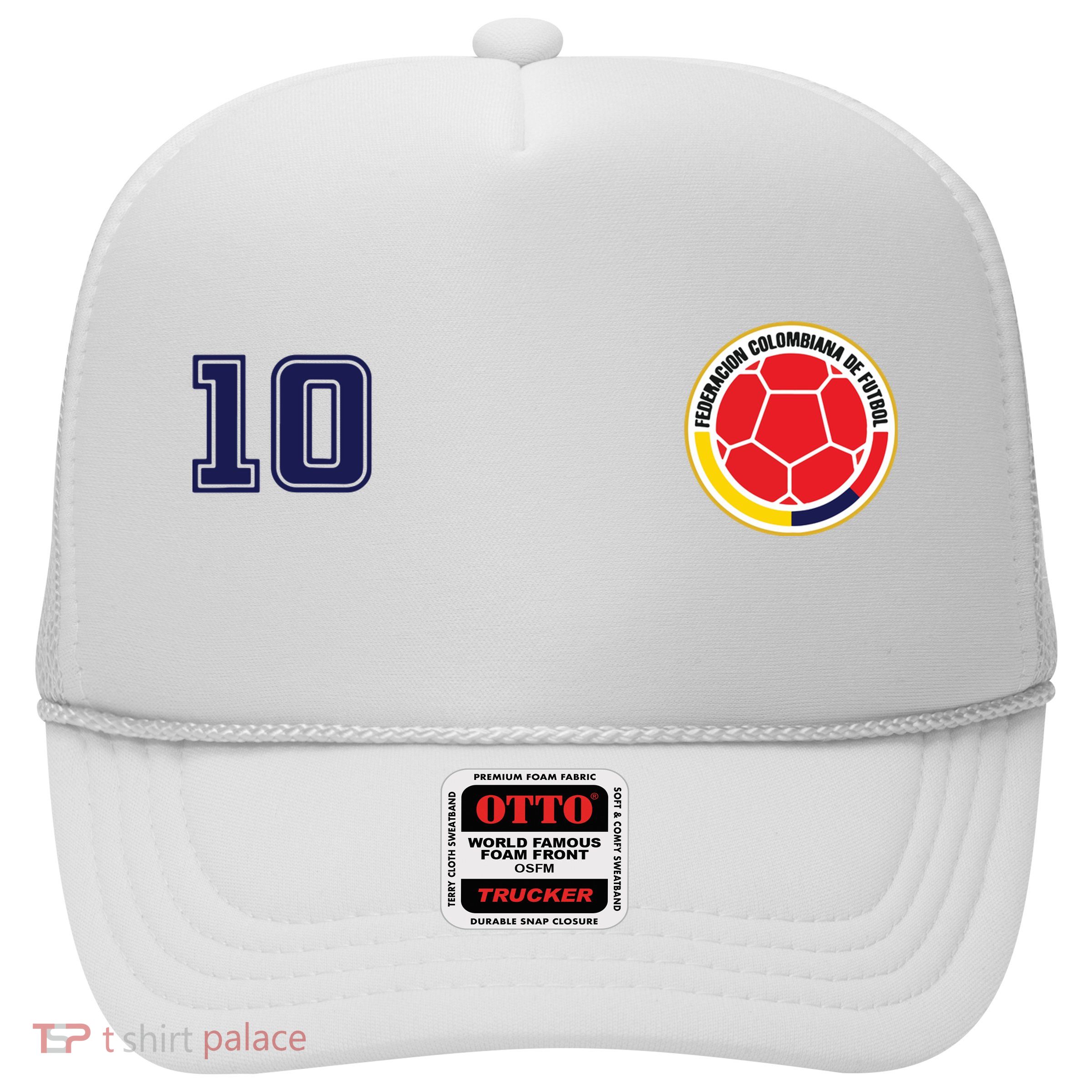 Colombia Flag Jersey Futbol Soccer Franela Colombia Trucker Hat