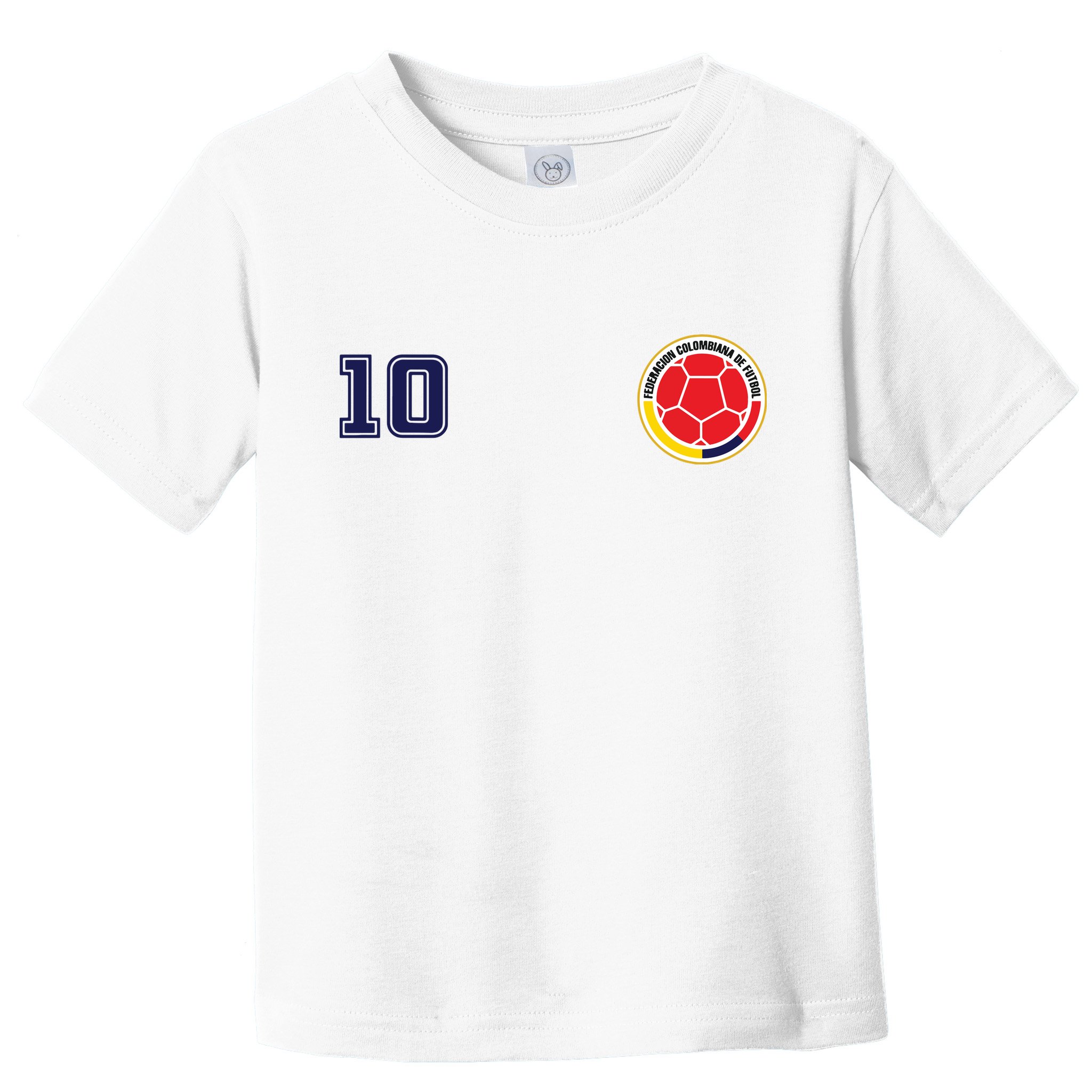 Colombia Flag Jersey Futbol Soccer Franela Colombia Toddler T-Shirt