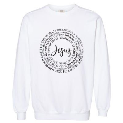 Christian Faith Jesust Gift For Men And Women Garment-Dyed Sweatshirt