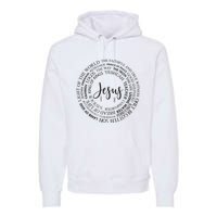 Christian Faith Jesust Gift For Men And Women Premium Hoodie