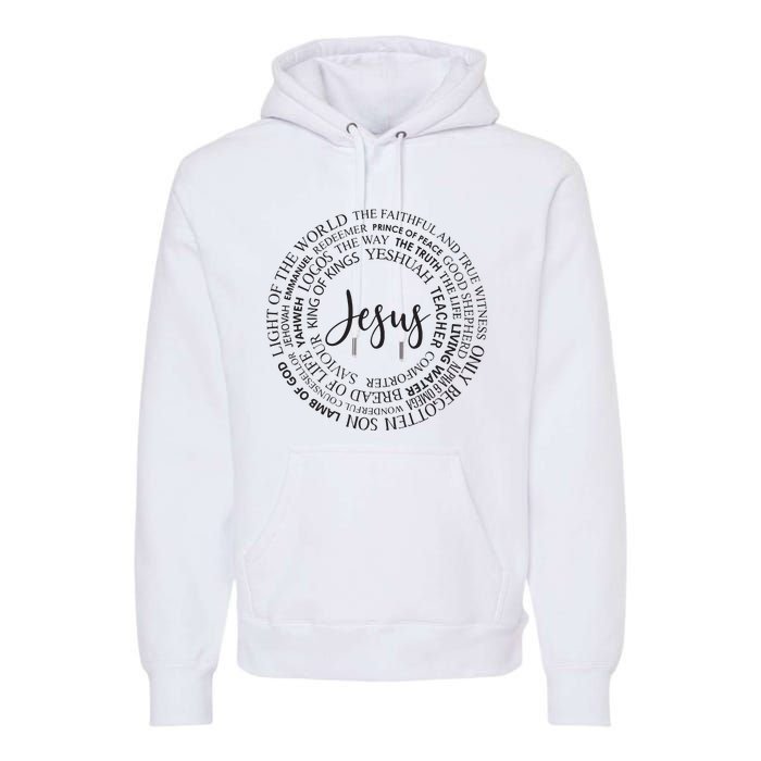 Christian Faith Jesust Gift For Men And Women Premium Hoodie