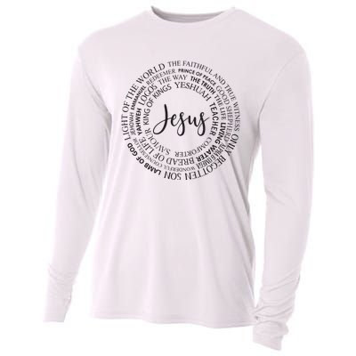 Christian Faith Jesust Gift For Men And Women Cooling Performance Long Sleeve Crew