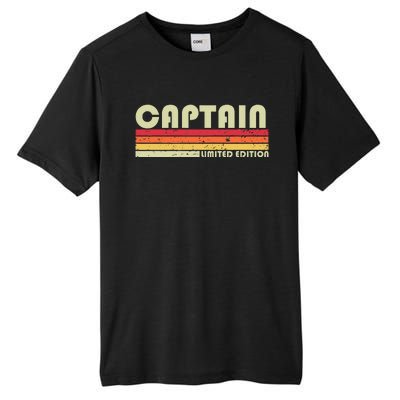 Captain Funny Job Title Profession Birthday Worker Idea Tall Fusion ChromaSoft Performance T-Shirt