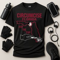 Circumcise Florida Just The Tip Cooling Performance Crew T-Shirt