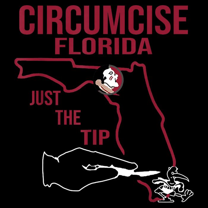 Circumcise Florida Just The Tip Cooling Performance Crew T-Shirt