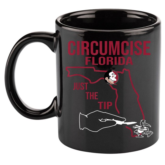 Circumcise Florida Just The Tip 11oz C Handle Ceramic Mug