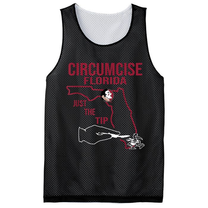 Circumcise Florida Just The Tip Mesh Reversible Basketball Jersey Tank