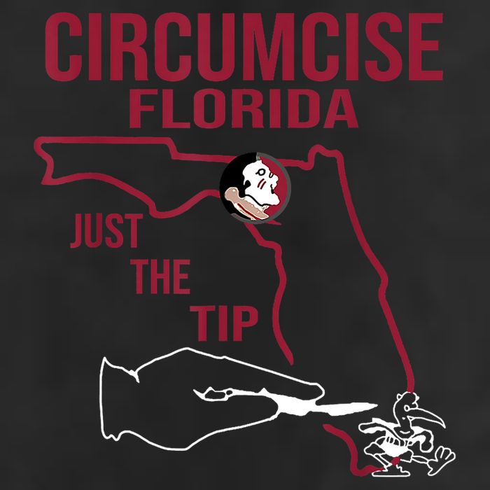 Circumcise Florida Just The Tip Golf Towel