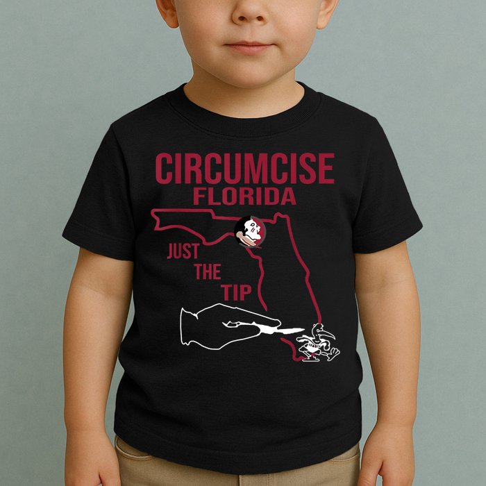 Circumcise Florida Just The Tip Toddler T-Shirt