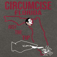 Circumcise Florida Just The Tip Cotton Canvas Backpack