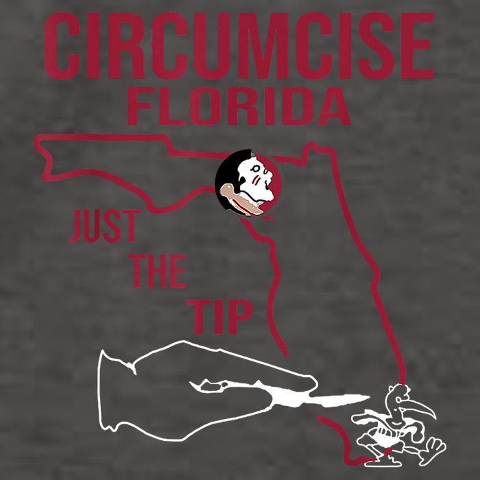 Circumcise Florida Just The Tip Vector Backpack